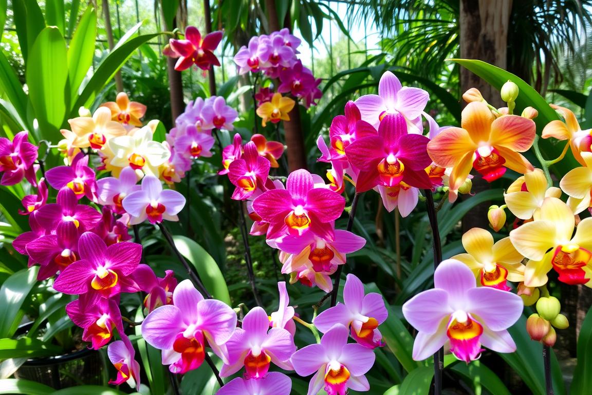 Jardín Botánico Medellin orchid collection