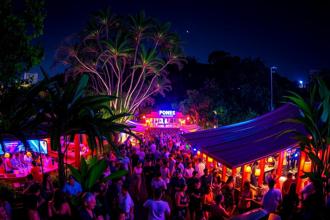 Parque Lleras Medellin nightlife