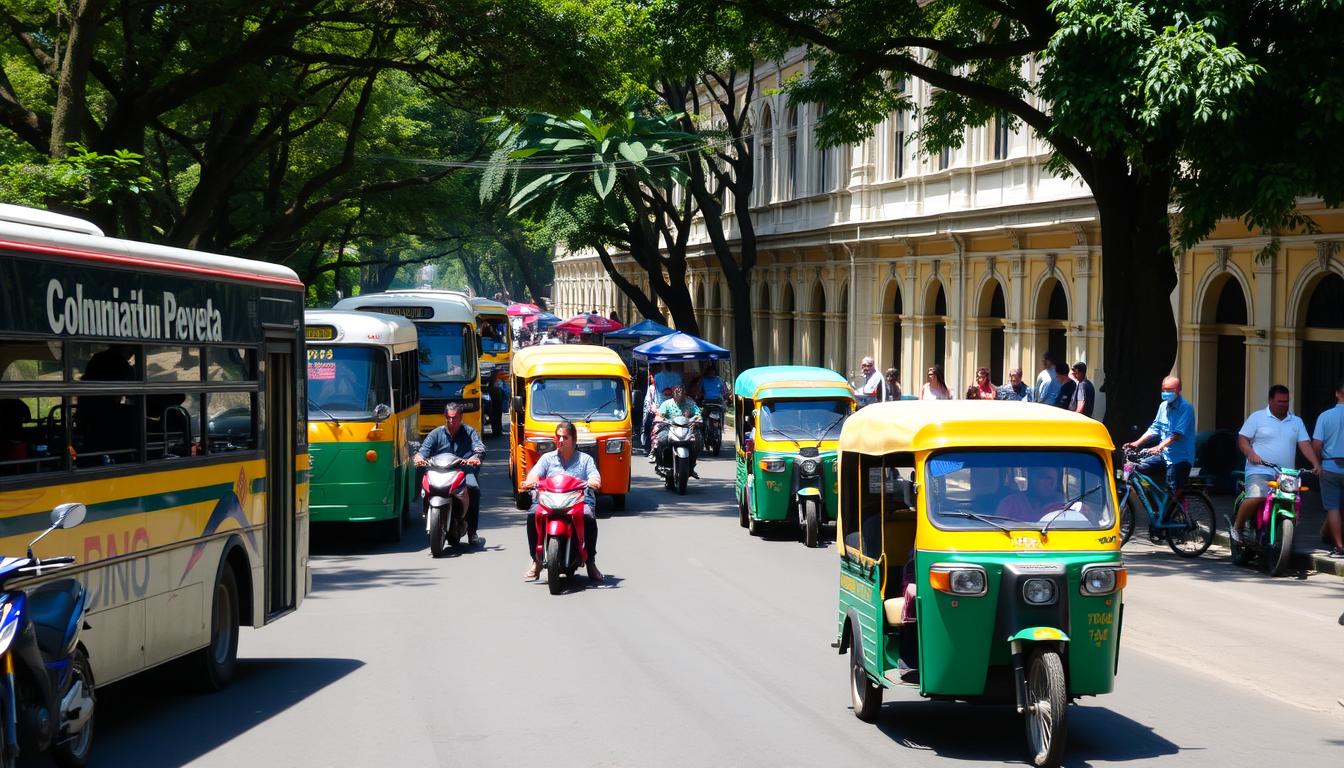 transportation options in Colombia