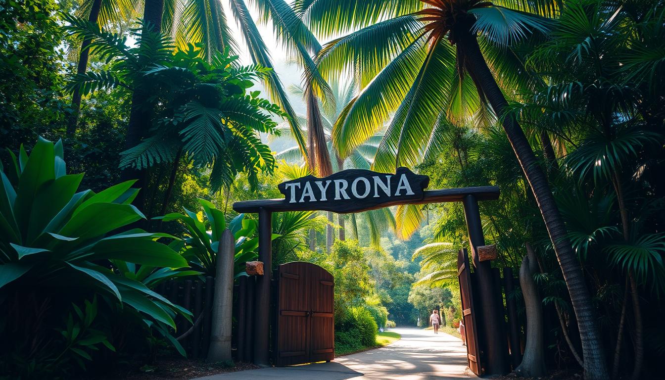 Tayrona National Park entrance