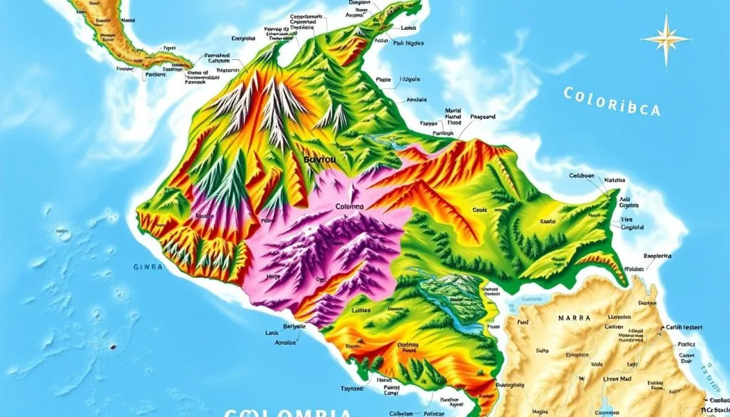 colombia geography
