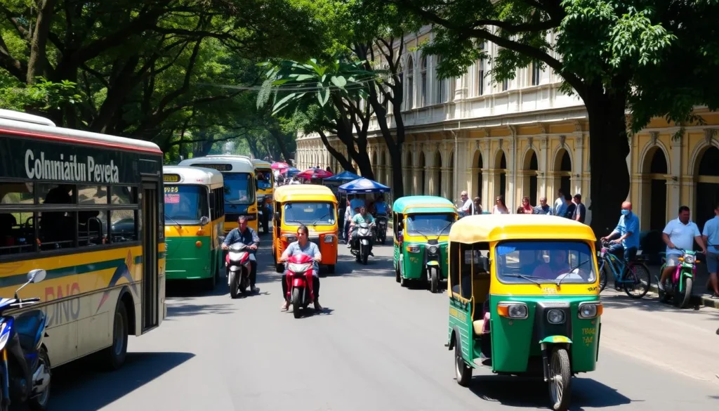 transportation options in Colombia