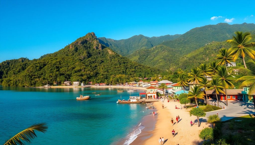 Capurganá coastal town Capurganá coastal town