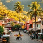 colorful towns in Colombia